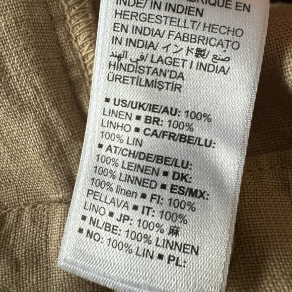 100% Linen - The Drop Women's Millie Loose-Fit Pleated Long Linen Walk Short - Picture 7 of 9